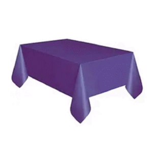 1 Adet Mor 120x180 Cm Kullan At Masa Örtüsü Doğum Günü Partisi, Kutlama Partisi, Mevlit Yemeği