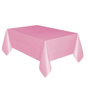 1 Adet Pembe 120x180 Cm Kullan At Masa Örtüsü Doğum Günü Partisi, Kutlama Partisi, Mevlit Yemeği